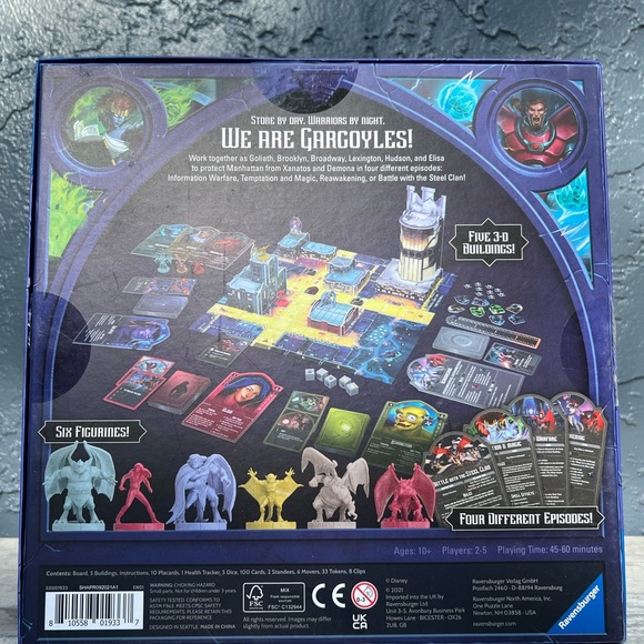 DISNEY GARGOYLES AWAKENING BOARD-GAME - Picture 8 of 8